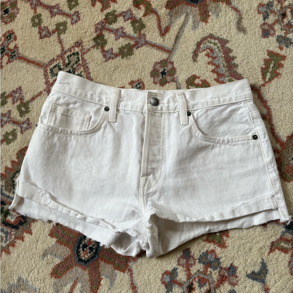 Frame denim shorts 25